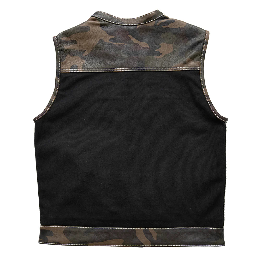 Infantry Vest: Camo Style - Back View