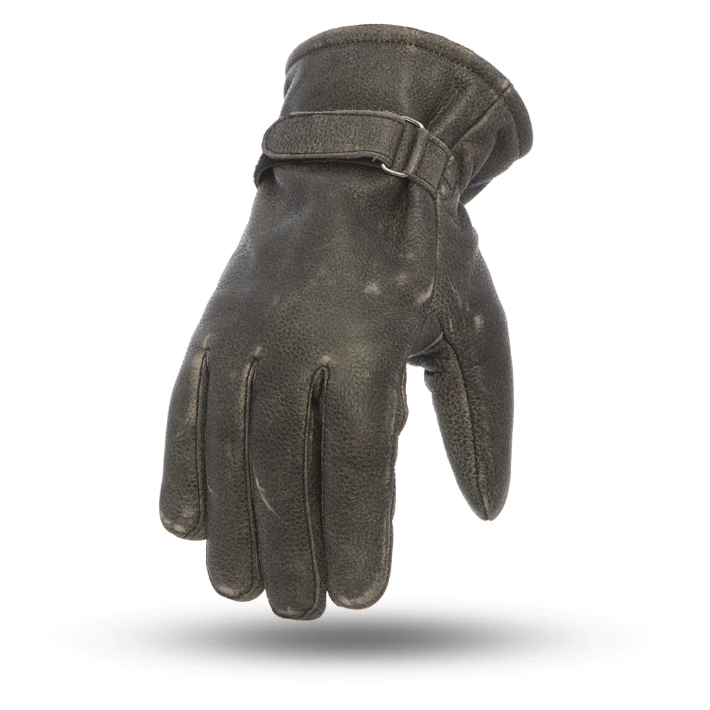 Teton Vintage Gloves: Lined, Distressed Leather
