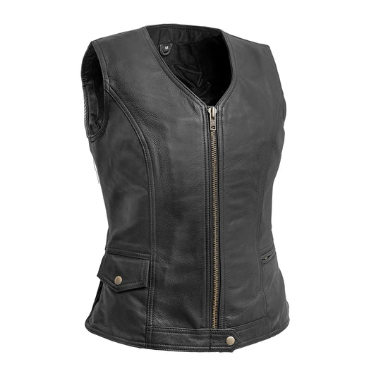  Lolita - Women's Motorcycle Leather Vest