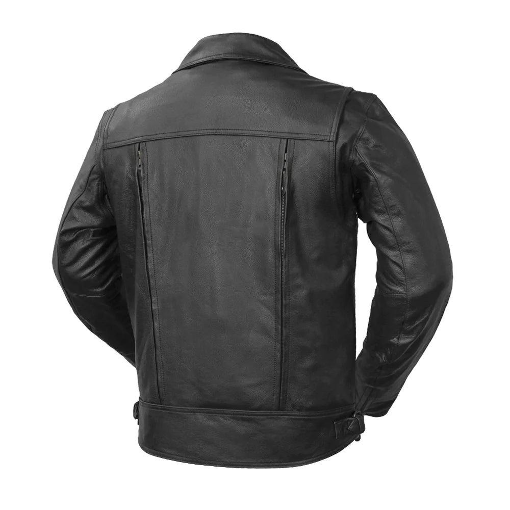 Mastermind Jacket: Back View, Pockets, CE Armor