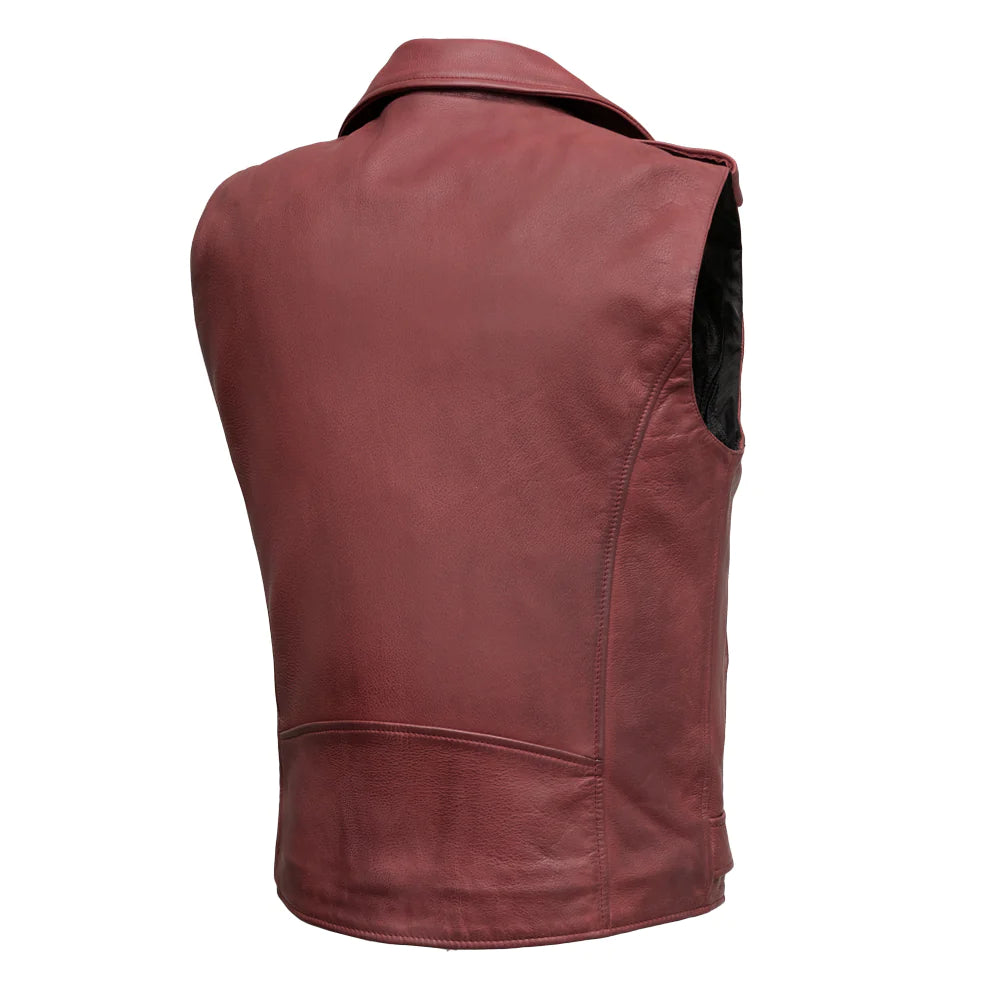 Roller Men's Motorcycle Leather Vest