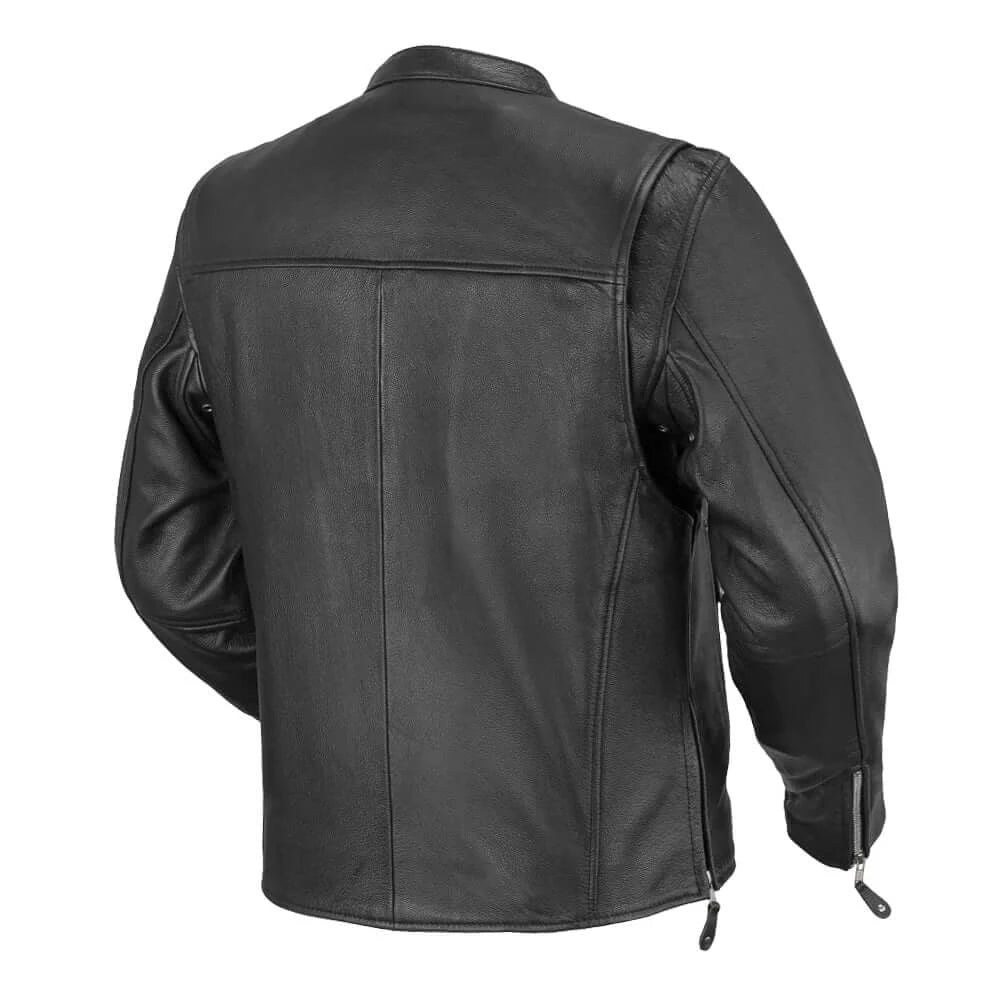 Ace-Men's Leather Jacket