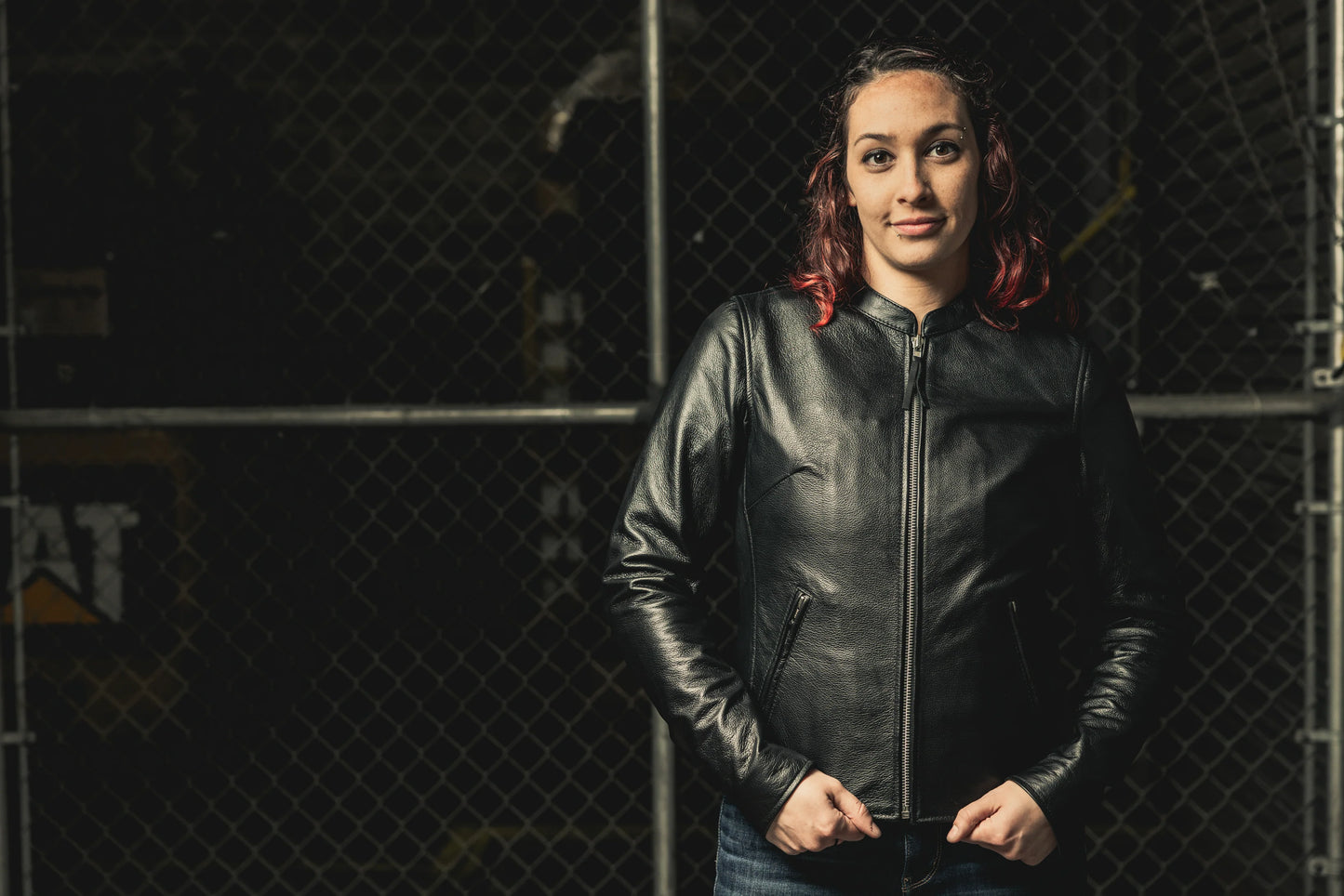 Flashback Women's Motorcycle Leather Jacket