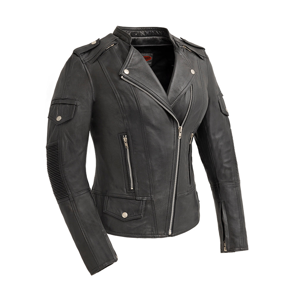 Tantrum-Women's Motorcycle Leather Jacket